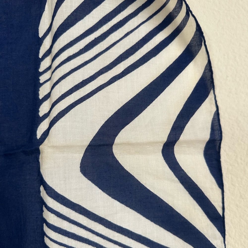 Vintage Givenchy Cotton Square Scarf - Picture 7 of 15